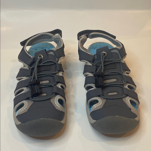 Eddie Bauer Gray and Blue Sarah Sandals Size 7 - Picture 2 of 8